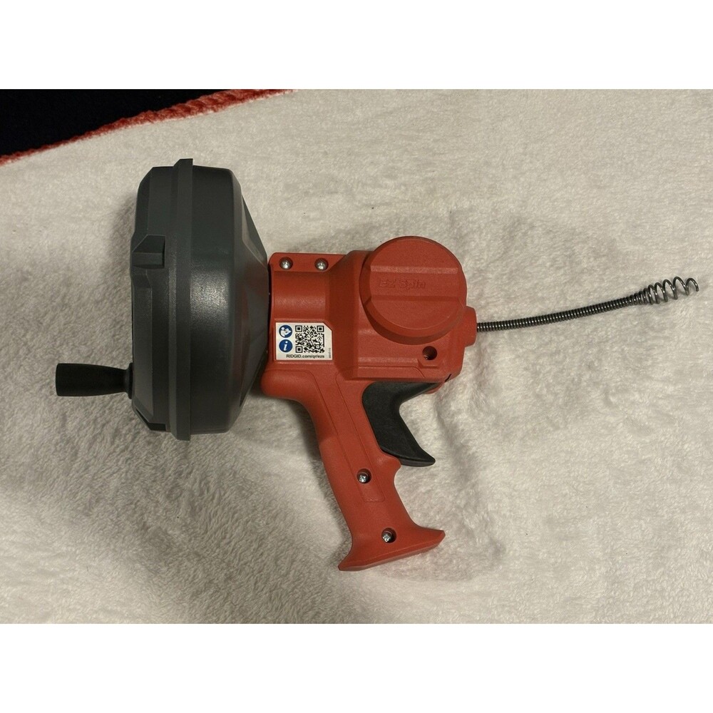 RIDGID EZ Spin Drain Cleaning Snake Auger, model 80168. New w/out box!